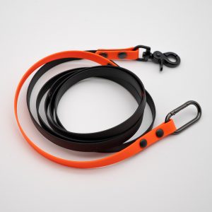 Zweifarbige SuperFlex BioThane® Leine 16 mm