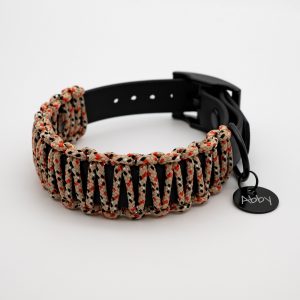 BioThane® & Paracord Halsband „Wilma“